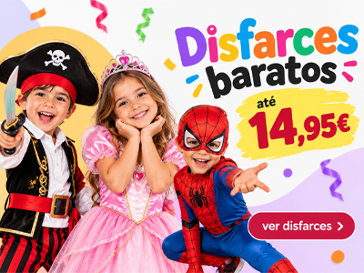 Fatos baratos até 14,95€ Fatos baratos até 14,95€