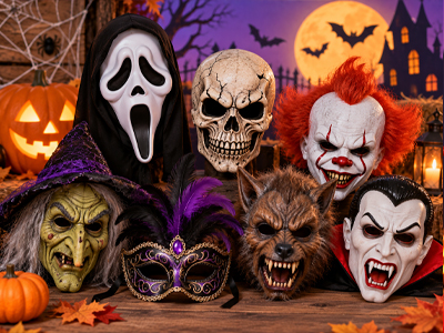 Máscaras de Halloween
