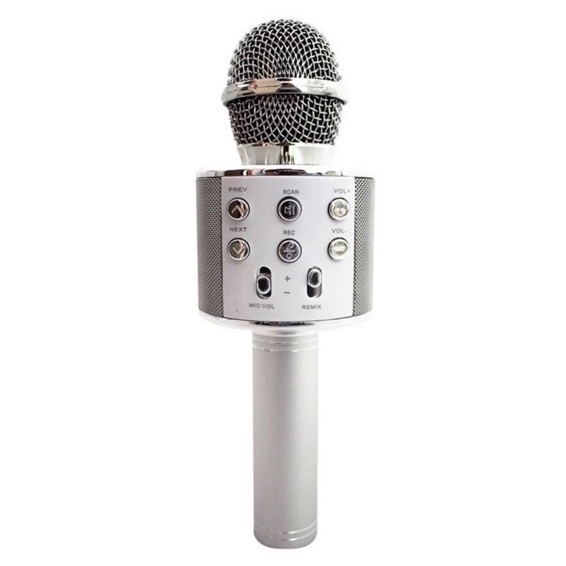 Microfone Karaoke bluetooth 7 em 1