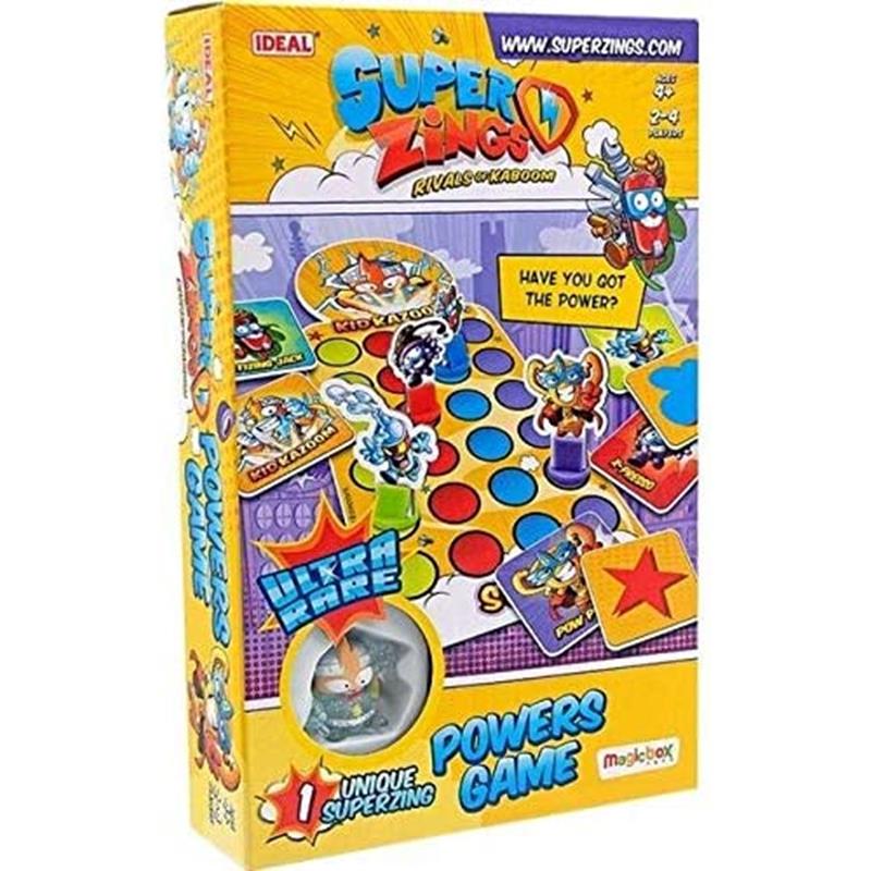Jogo de Tabuleiro Superzings Power Kid Kazoom