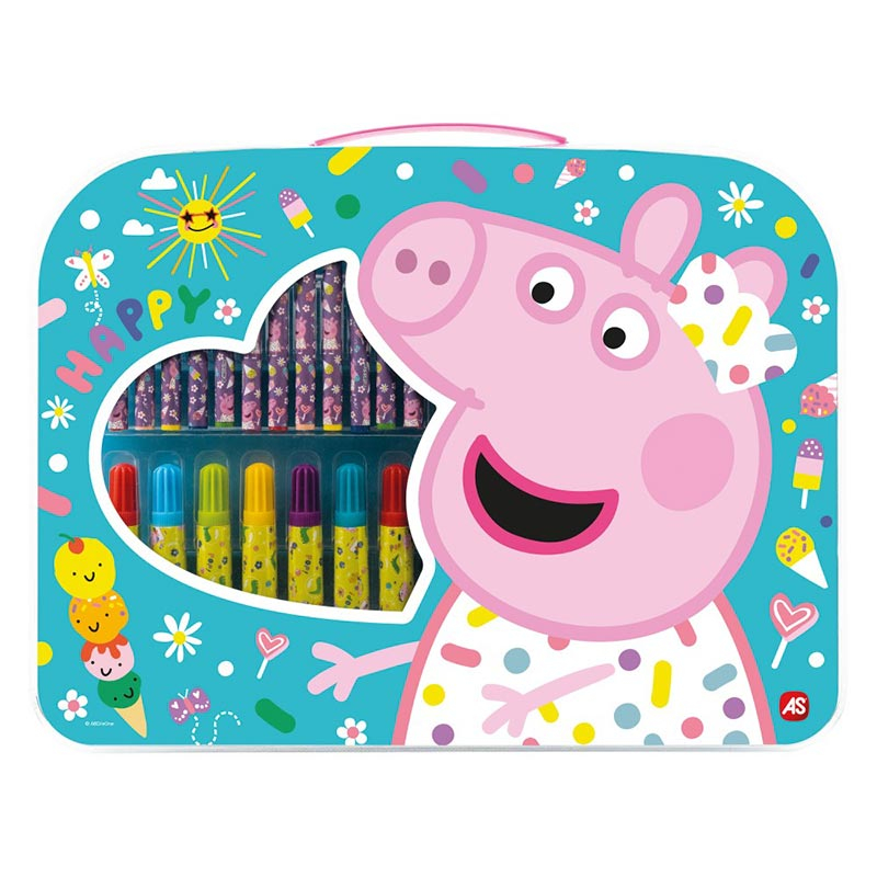 Estojo de pintura Peppa Pig