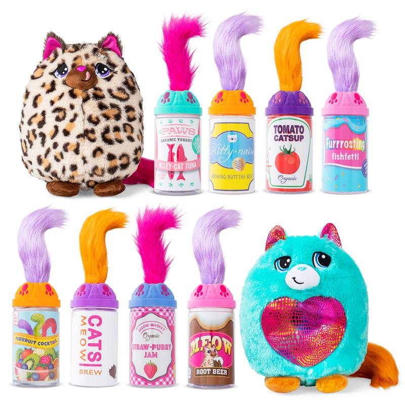 Peluches Mimimiau gatinhos surpresa