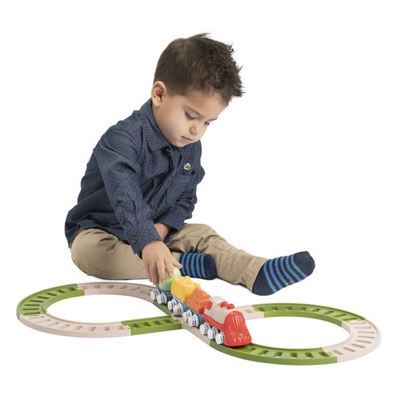 Chicco conjunto circuito e comboio eco+