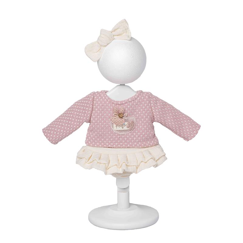 Roupa para macaco reborn suéter e saia