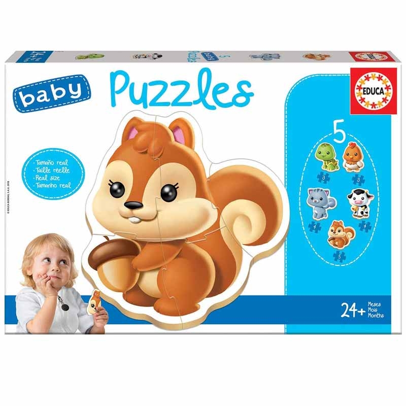 Educa Baby puzzle animais