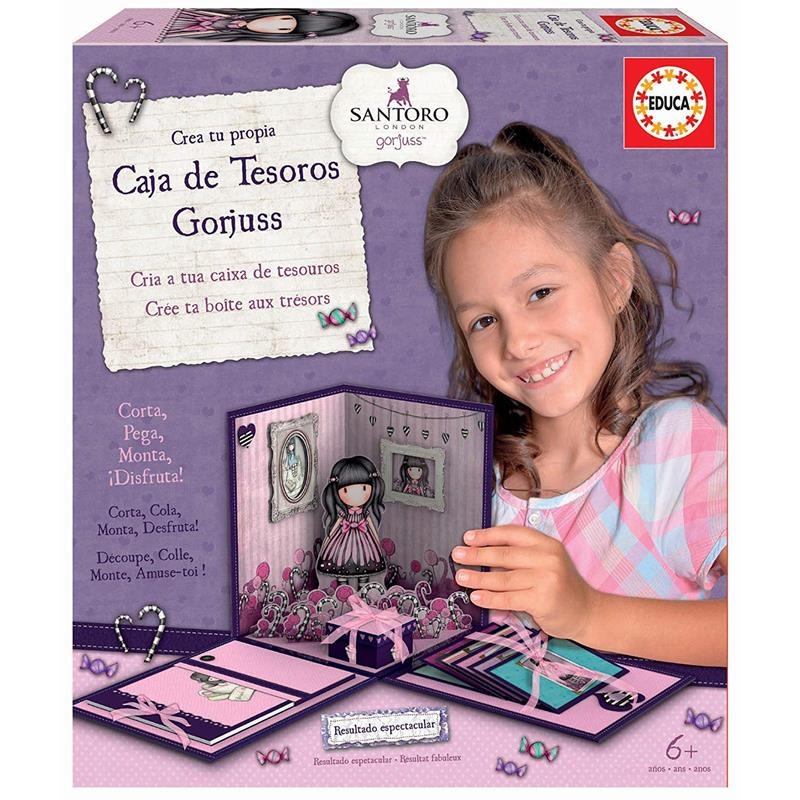Educa cria a tua caixa de decoraçao Gorjuss