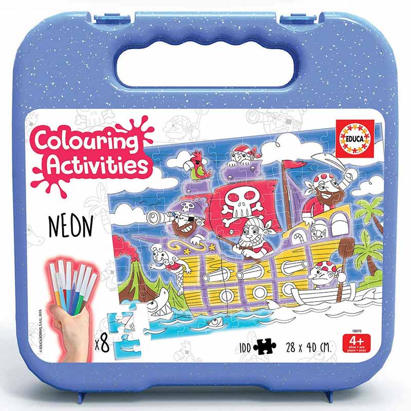Educa colouring activities 100 piratas*