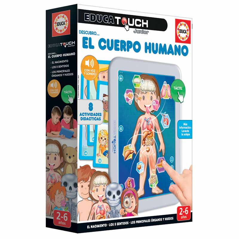 Educa touch junior o corpo humano