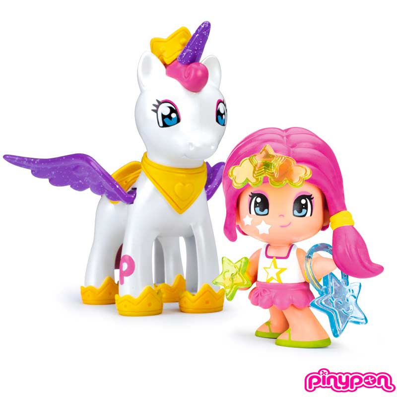 Pinypon e o seu unicórnio voador