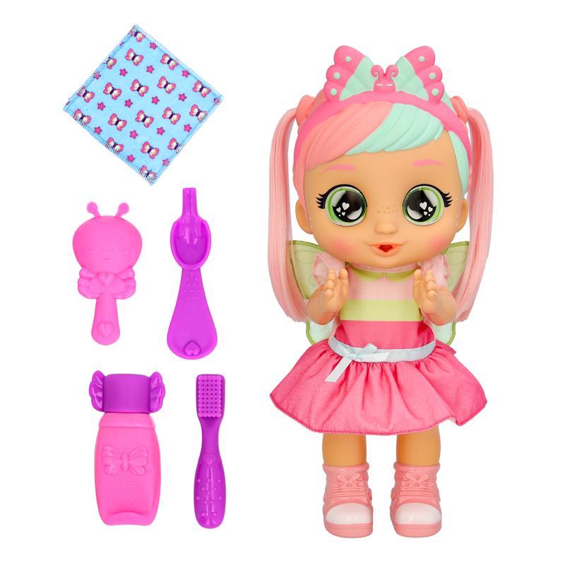 Cry Babies boneca Bella rotina matinal