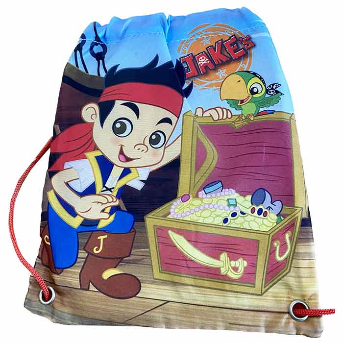 Mochila escolar saco Jake e os Piratas