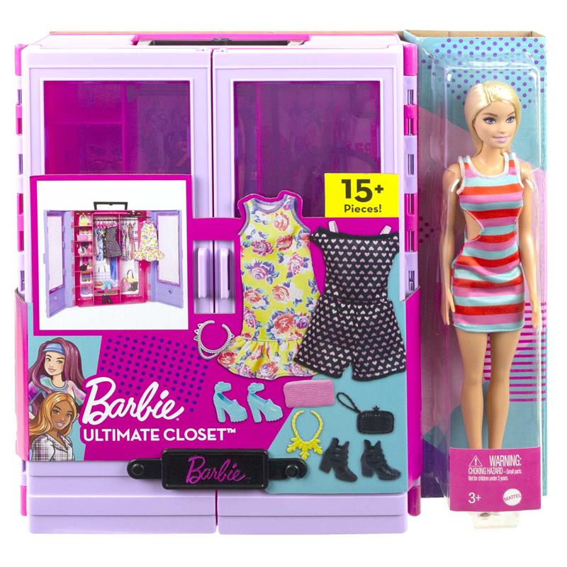 Barbie Fashionista Roupa e acessórios HJT19 - Mattel - Paraná Plásticos  Mega Store