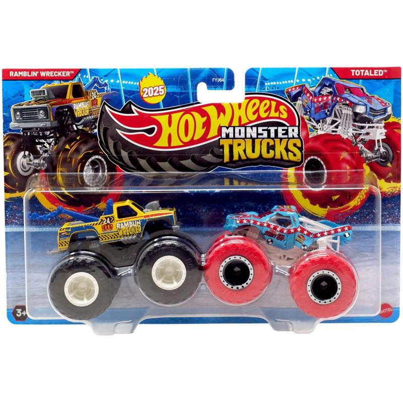 Hot Wheels Monster Truck duetos demolição 1:64