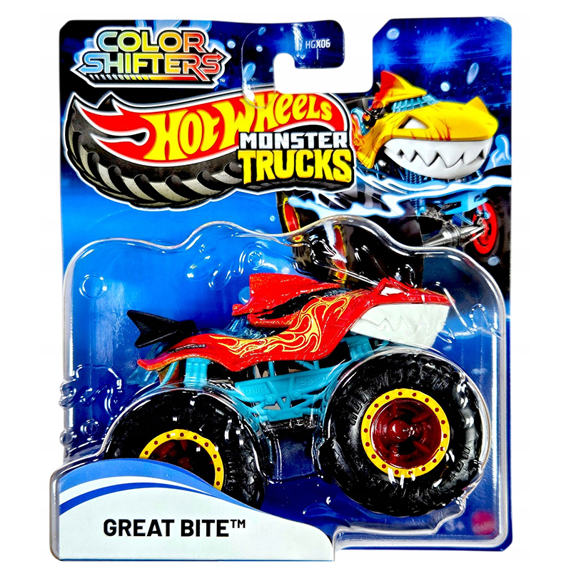 Hot Wheels Monster Trucks carro color shifters