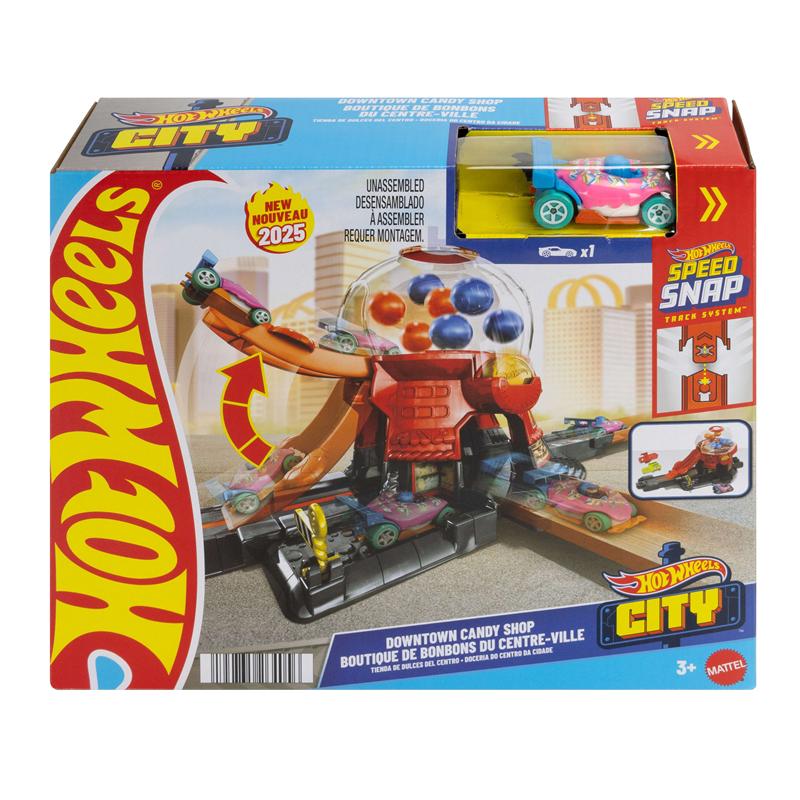 Hot Wheels City loja de doces na cidade