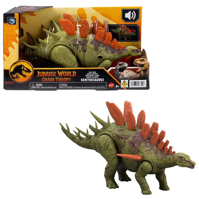 Jurassic World Wild Roar dinossauro Kentrosaurus