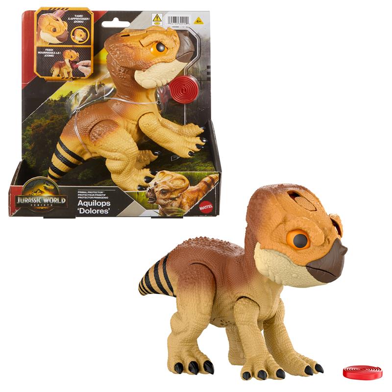 Jurassic World dinossauro interactivo Aquilops