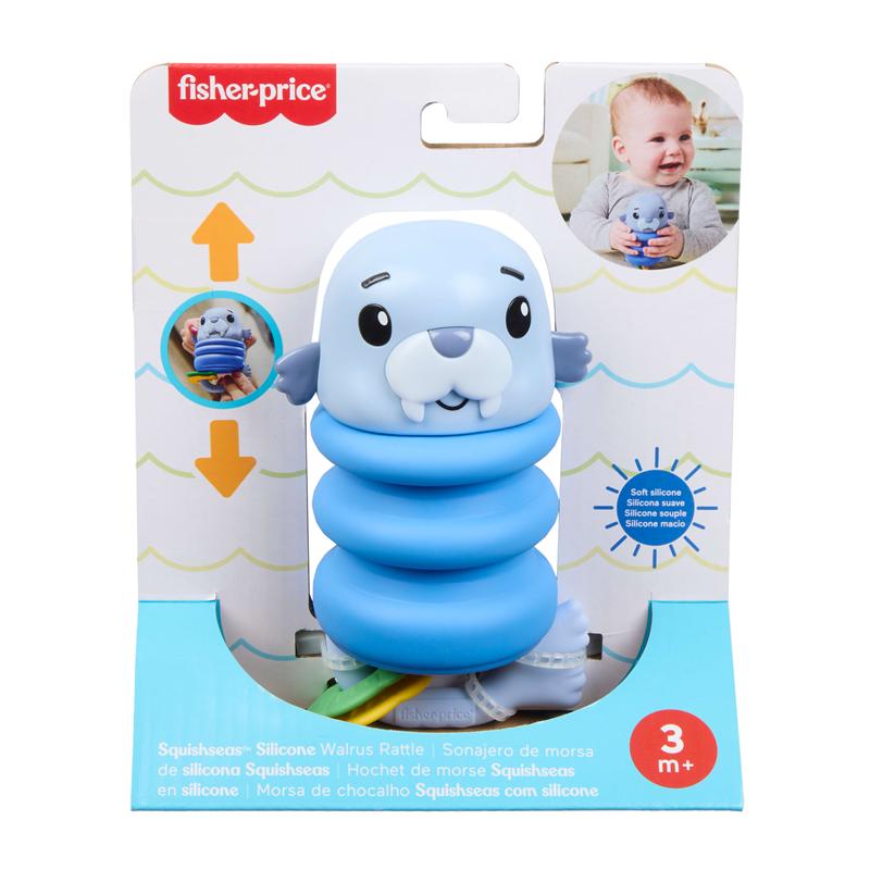 Fisher Price guizo de silicone foca