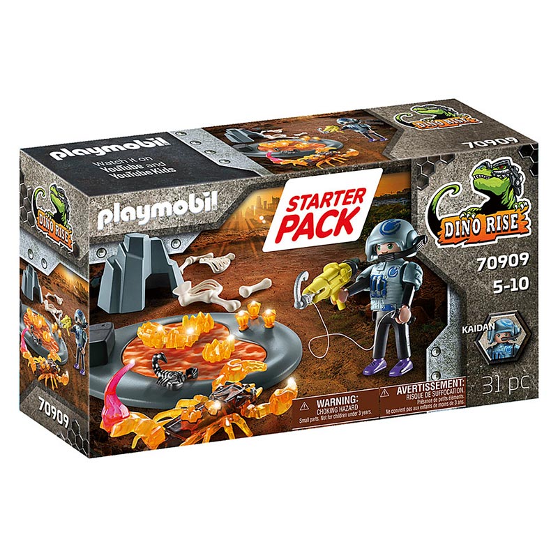 Playmobil Dino Rise SP luta escorpião de fogo