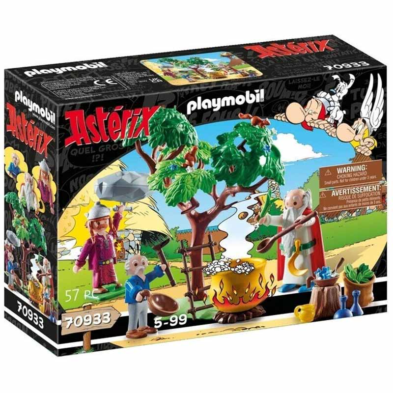 Playmobil Astérix Panorámix e a poção mágica