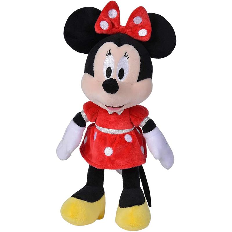 Peluche Disney Minnie clássica 20 cm