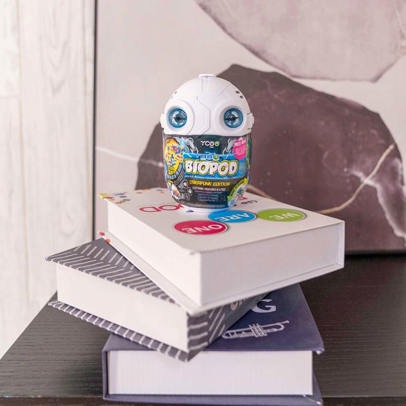 Rocco Giocattoli YCOO Biopod Cyberpunk Edition - Doppia Capsula Con Creature LED, Suoni E Sensori