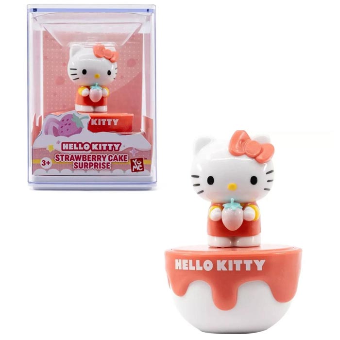Hello Kitty figuras Strawberry cake Hello Kitty
