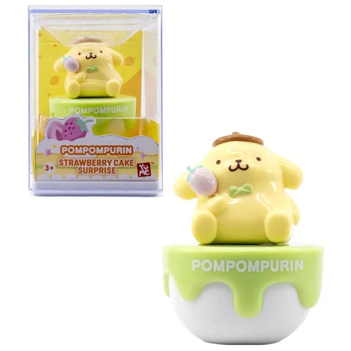 Hello Kitty figuras Strawberry cake Pompompurin