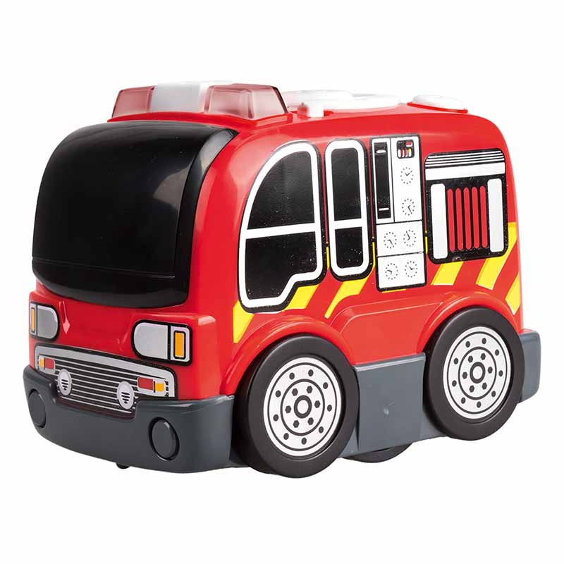 Camião de bombeiros programável R/C