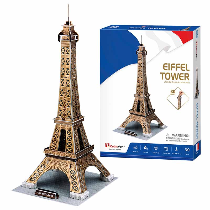 Puzzle 3D Torre Eiffel Paris