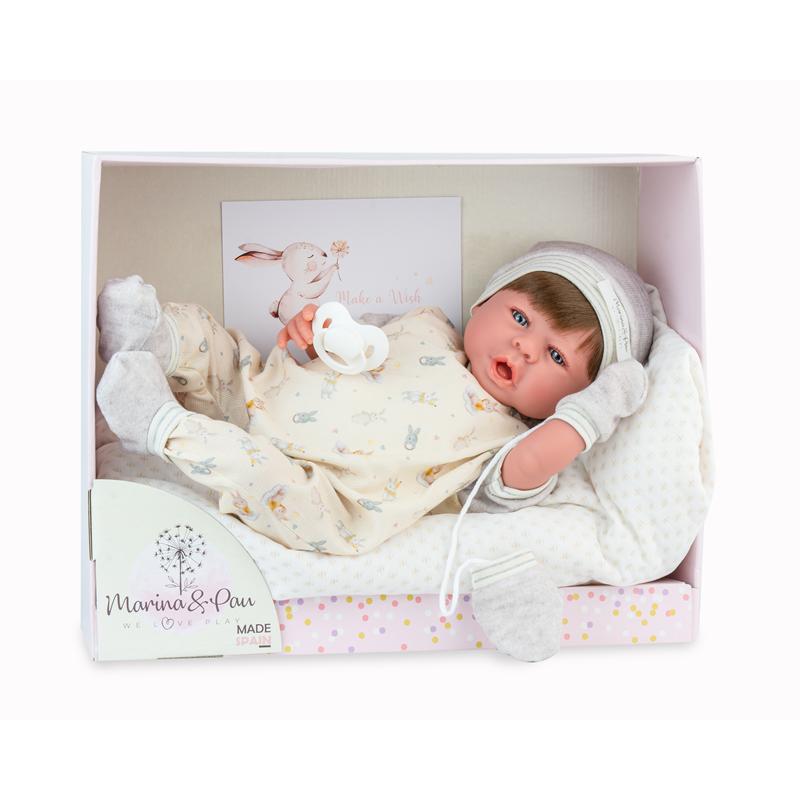Boneca Bebé Reborn Marc 45 cm