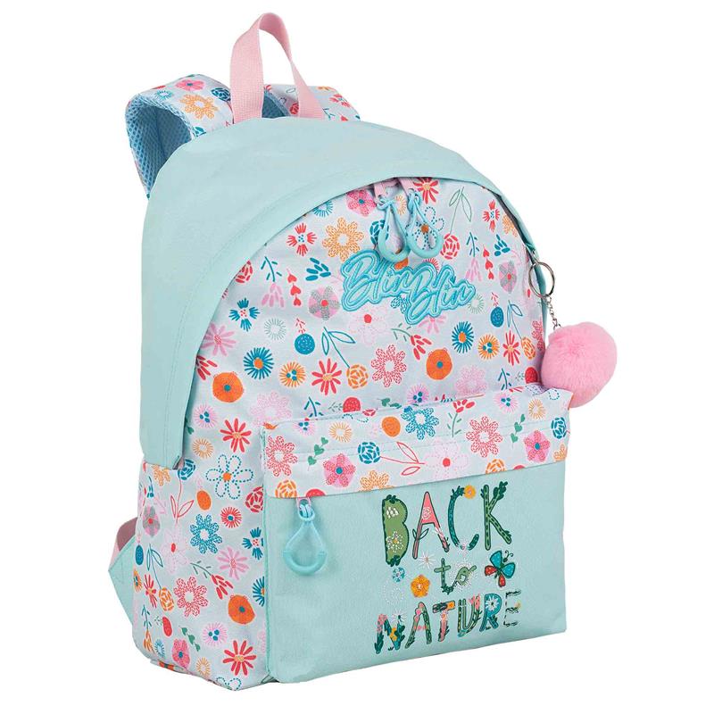 Mochila escolar Blin-Blin Black To Nature 41 cm