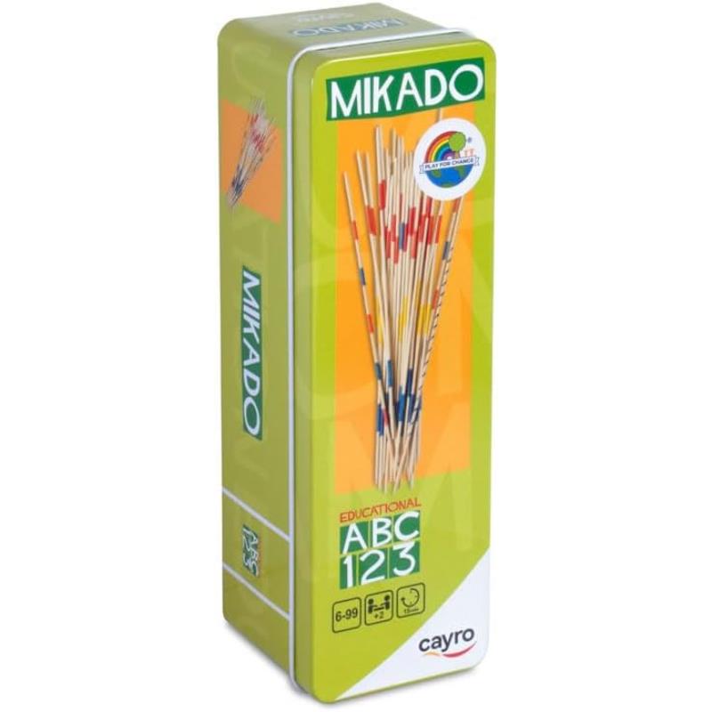 Jogo Mikado em caixa de metal