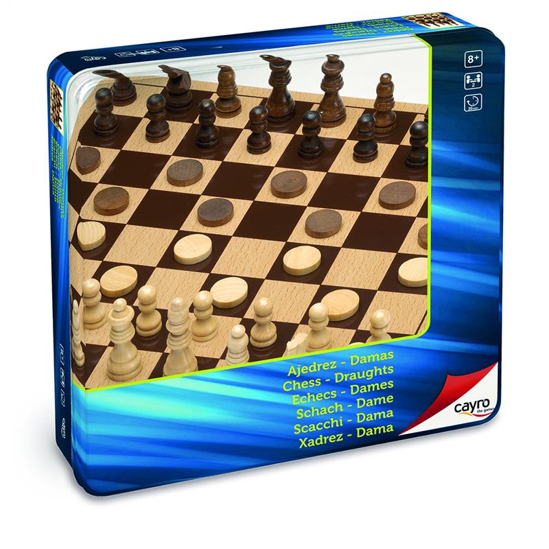 Jogo de xadrez em madeira - IOB brinquedos