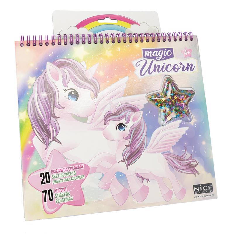 Girabrilla livro Magic Unicorn