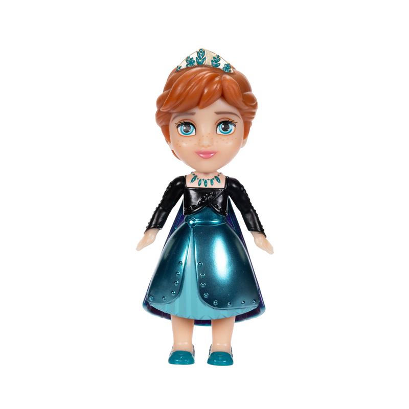 Princesas Disney muñecas Anna verde 7 cm