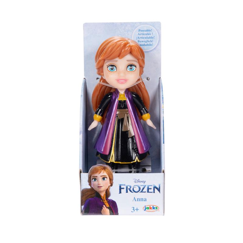Princesas Disney mini boneca Anna preto 7 cm