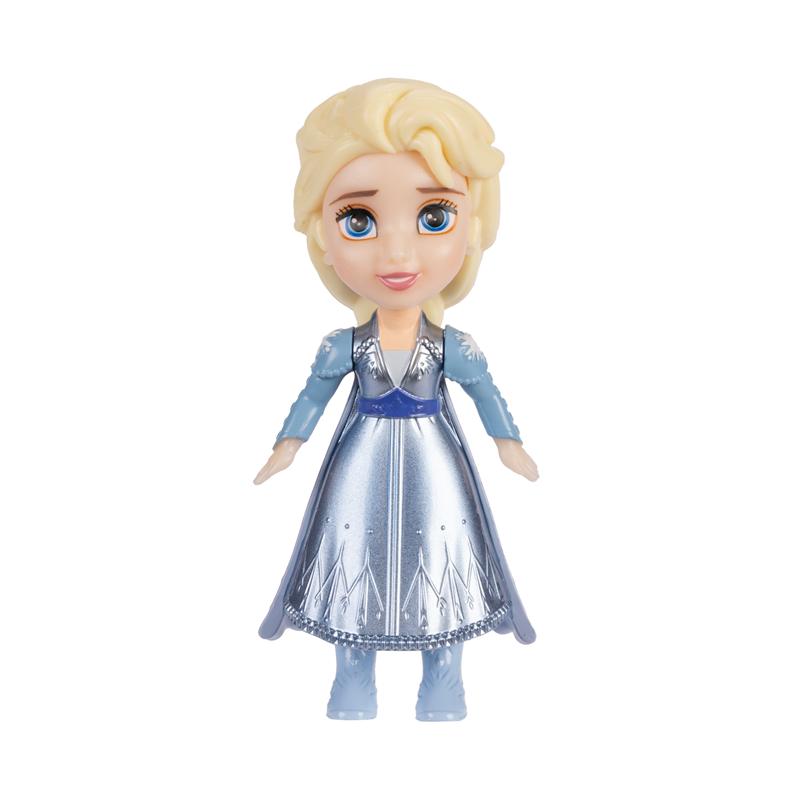 Princesas Disney boneca Frozen Elsa cinza 7 cm