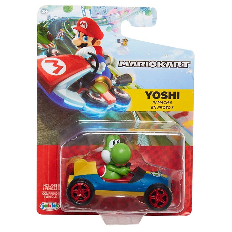 Super Mário Bros carros mini kart Racers 6 cm