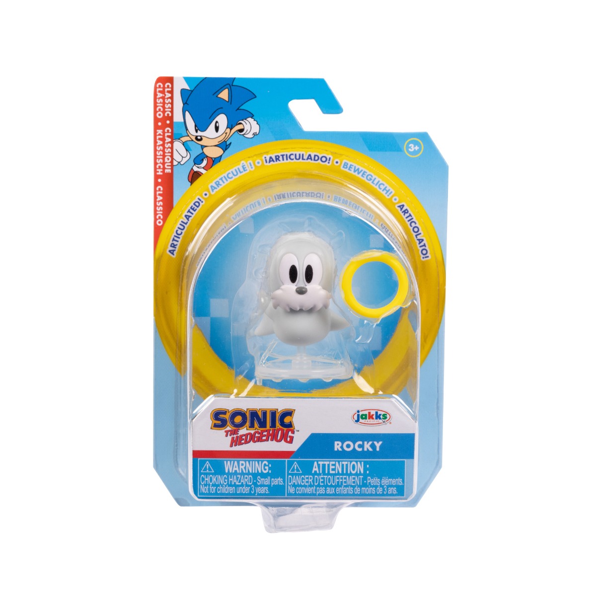 Sonic figura 6 cm Rocky