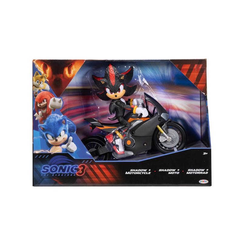 Sonic figura Shadow 16 cm articulada com mota