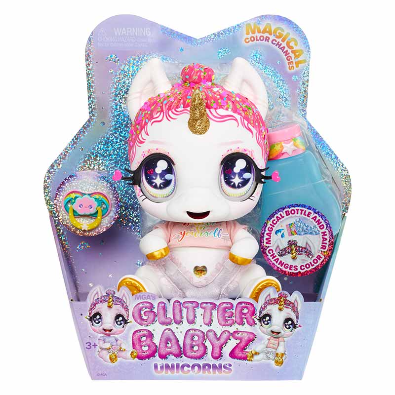 Comprar Glitter Babyz boneca Unicorn Lunita Sky de MGA