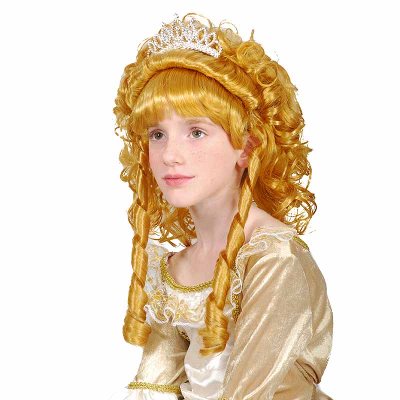 Peruca Princesa Loira inf Carnaval