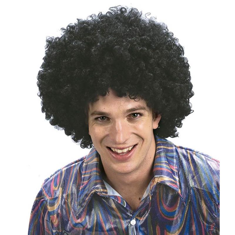 Peruca afro preta