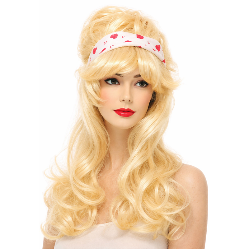 Peruca Loira Adulto carnaval