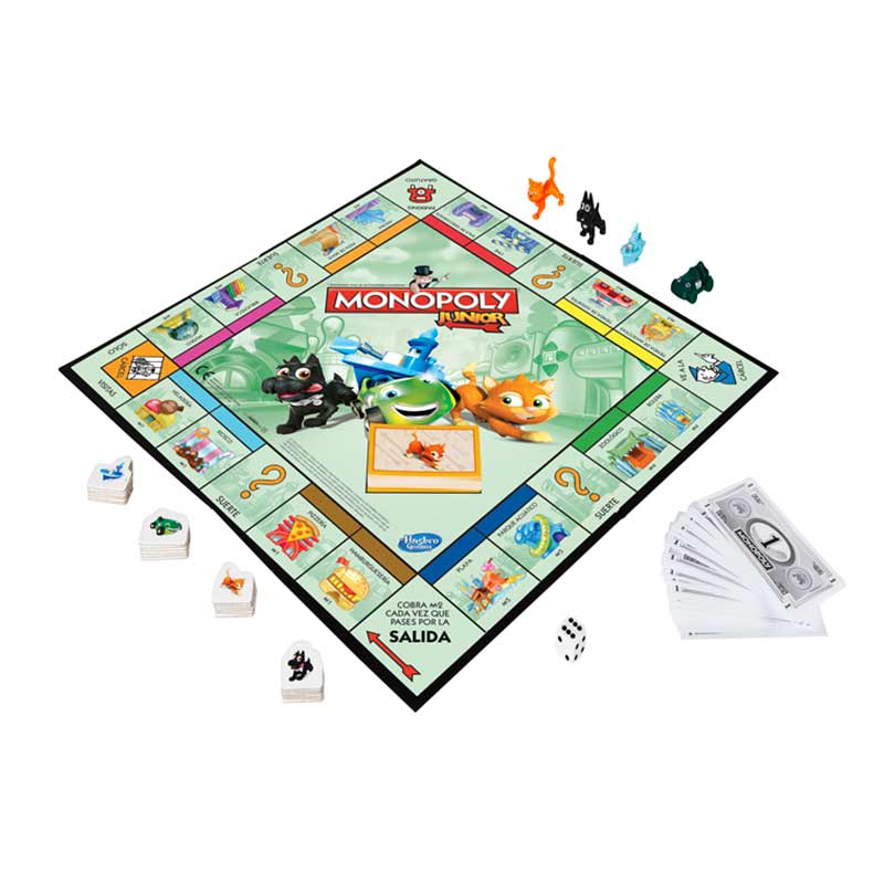 Jogo de Tabuleiro MONOPOLY Junior (Idade Mínima Recomendada: 4