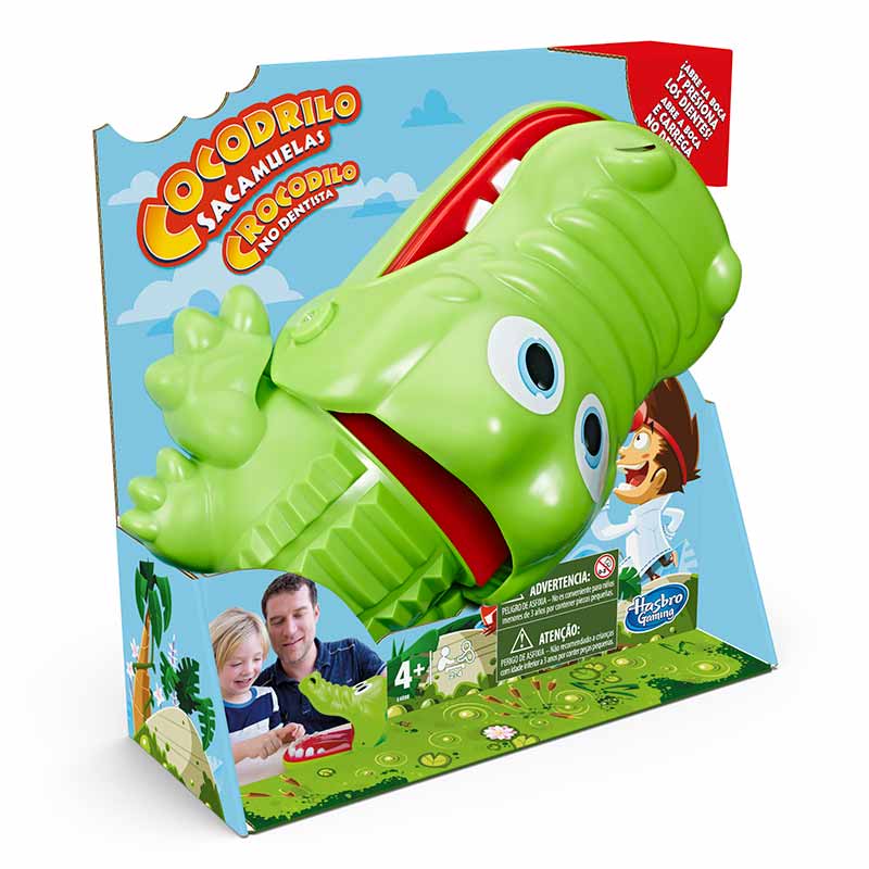 Jogo de tabuleiro Cocrodilo Sacamuelas
