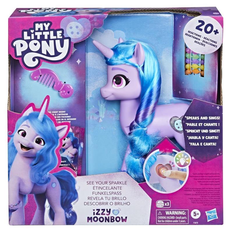 Figura - My Little Pony - A New Generation Grandes Amigos do Filme - Izzy  Moonbow - Hasbro