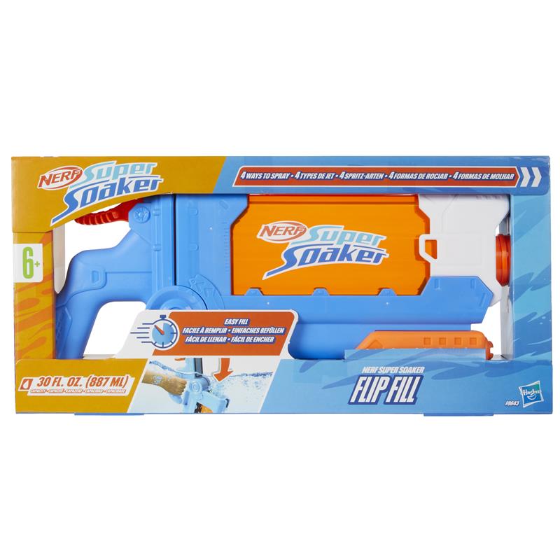 Super Soaker Nerf pistola água Flip