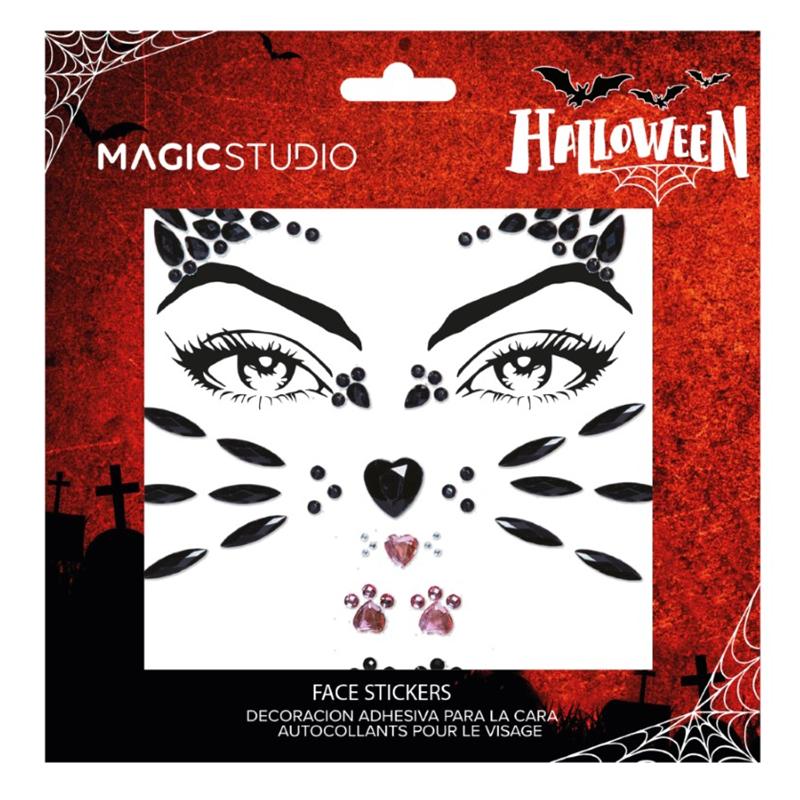Magic Studio jóias sticker faciais Halloween